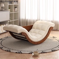 Chair Bed Bedroom Living Room Table Moon Multifunctional Rocking Chair Lazy Sofa Banana Boat Recline