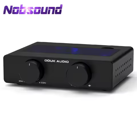 Nobsound A5 TPA3255 Stereo Amp HiFi Audio Class D Amplifier High-Pass Filter Home Power Desk Amp 300