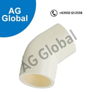 45 degrees pvc elbow 1 inch size