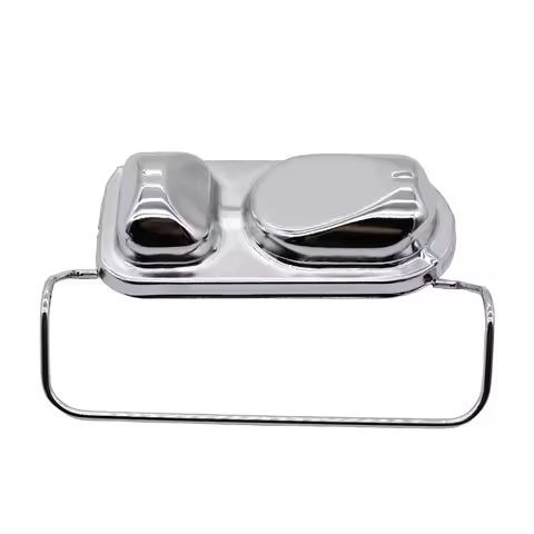 Custom Fit Chrome Master Cylinder Cover for Ford 1973-1983 Vehicles Matches Bendix Single Bail Reser