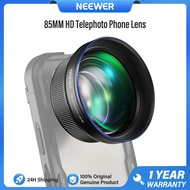 NEEWER LS-59 85mm HD Telephoto Phone Lens for 17mm Thread Lens Mount for iPhone Samsung Android Smar