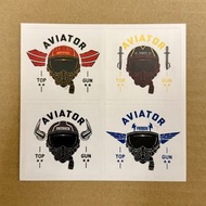 [現貨] 《壯志凌雲：獨行俠 Top Gun: Maverick 》飛行員(Rooster, Hangman, Payback, Fanboy）頭盔/軍用標誌 🇯🇵日本戲院入場特典貼紙 Sticker