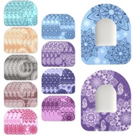 50 PCS Adhesive Patches Compatible with Omnipod 5,Waterproof Glucose Monitor Stickers,Pre-Cut Sweatp