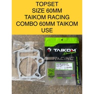 EX5 TOPSET RACING 60MM TAIKOM RACING FOR COMBO HEAD BLOCK 60MM TAIKOM USE EX5 DREAM WAVE100 CLASS1
