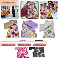 <LOMC>Embroidered Lace Fabric Fabric Network Gauze Embroidered Clothing Fabric