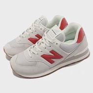 New balance 休閒鞋 574 男鞋 女鞋 灰 紅 情侶鞋 麂皮 IU著用款 U574RF2D