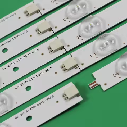 10 Lamp LED Backlight strip For 43"TV 43PFS5301 43PFT4131 01Q58-A BDM4350 GJ-2K16-430-D510-V4 GJ-2K1