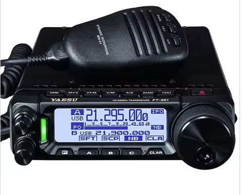 9H Scratch-Proof Premium Protective Tempered Glass Film Screen Protector for YAESU FT-891