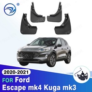 4pcs Car Mudflaps For Ford Escape 4 Kuga 3 2020 2021 Flaps Splash Guards Mudguards Mud Flap Front