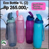 promo!! botol minum tupperware 1 liter eco bottle