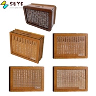 SUYO Money Box, Handmade Reusable Piggy Bank, Crafts Wooden with Saving Money Goals Counter Money St