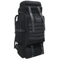 80L 100 liters Camping Hiking Backpack Men, Extra Large Waterproof Molle Rucksack Oversized Travel D