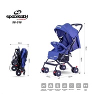 Ada Siya Free Bubblewrap Stroller Space Baby Sb 316 315 / Stroller