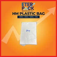 Plastic Borong-Hm Bag Hdpe / Semi Tranparent / Bungkus / Plastik Beg / Sheet / Flat