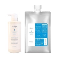 Lebel Viege Shampoo 600, 1000 ml - Scalp Cleanser - Hair Restoration