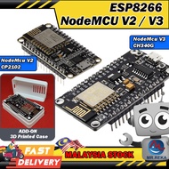 ⚡️ ESP8266 V2 NodeMCU CP2102 ESP8266 V3 CH340 Lolin Lua NodeMCU + NodeMcu Base