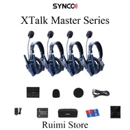 SYNCO XTalk Master Series Reduction 2.4GHz Wireless Intercom System Headset For Team Comunication XM