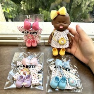 娃娃衣服doll Clothes  仅娃衣)14cm娜塔莎娃衣10cm娜塔莎衣服公主裙子黑人娃娃黑娃衣+ZLD+