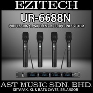 EZITECH UR6688N PROFESSIONAL WIRELESS MICROPHONE SYSTEM