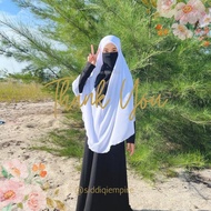 Murah Tudung labuh kosyibo bidang60/B55/B50 tudung uniform tahfiz,sekolah agama