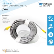 Rj45 Cat 6 UTP Indoor Lan Cable 25 Meters Ready to Use UTP Cat6 Length 25M
