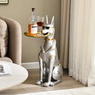Cross-Border Doberman Dog Floor Tray Dog Figurine Home Living Room TV Cabinet Sofa Store Decoration 