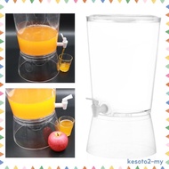 [Kesoto2] Drink Dispenser Bottle Pot Large Capacity Water Juice Pitcher Container Jug