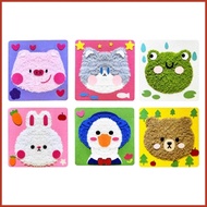 Animals Craft Kit Educational Sewing Set KidsWoolen Craft Kits 3X Animals Sewing Craft Kit Beginner 