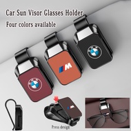 BMW Car Sunshade Storage Clip Glasses Holder Car Interior Hanging Sunglasses Clip For F30 E36 E46 E9