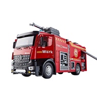 Asari 2 Store 1: 18 1/18 Jiadu Engineering Vehicle Alloy Big Fire Truck