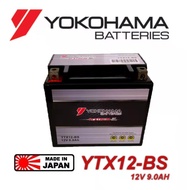 YTX12-BS BATTERY GEL YOKOHAMA YAMAHA XJ600N XT600 HONDA VERSYS 650 BLADE 250 KAWASKI ZRX1200 ER6 ZXR