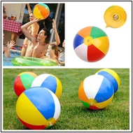 ลูกบอลชายหาดเป่าลมหลากสีลูกบอลเล่นน้ำกลางแจ้ง PVC ของเล่นสระว่ายน้ำสำหรับเด็กและผู้ใหญ่ลูกบอลสำหรับเด็กปฐมวัย