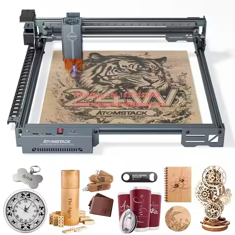 ATOMSTACK A20 PRO V2 Laser Engraver 24000mW Las er Cutter 0.08mm La ser Engraving Machine