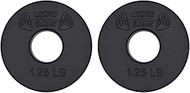 Micro Gainz Standard 1-Inch Center Hole .25LB-1.25LB Fractional Weight Plates (Choose a Set)- Design