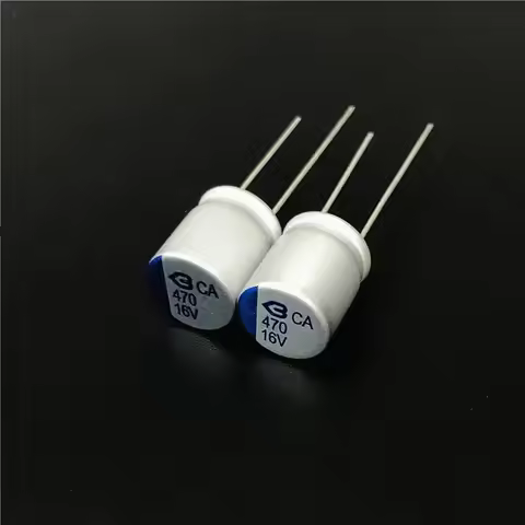 10Pcs/100Pcs 470uF 16V BERYL CA 10x12mm Low ESR 16V470uF VGA/Motherboard Solid Capacitor