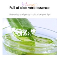 Produk COD- Kiss Beauty Aloe Vera Lip Balm 100% Pelembab Bibir Lipstik Aloevera Lipstik Lidah Buaya 