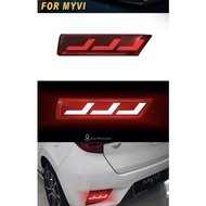 Perodua Myvi Gen 3 2018-2021 Rear LED Bumper Reflector Light Bar