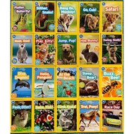 National Geographic Books Kids Pre Reader, Level 1, 2 and 3 Children Book Set Paperback Gift Educati