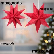 MAXGOODS1 2PCS 35cm Nine-pointed Star Delicate Home Decors Party Decoration Hanging Pendants