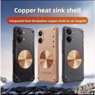 Ultimate Armor Case xiaomi 17t, 17tpro, poco X8 Pro, X8Pro Max Support Cooller Magnetic fan