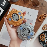 Airpods Case. Airpods Pro Case. Airpods Digivice Silver. Case Digimon