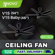 Inovo V15 DC Ceiling Fan 46"/54 – Energy Saving DC | Remote + 16 Speed