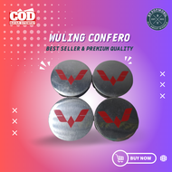 1pcs 60mm Wuling Tutup velg Tutup Roda Dop Mobil Almaz2019 Confero Cortez Hitam Merah