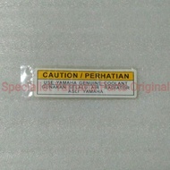 Yamaha Review / Attention Sticker