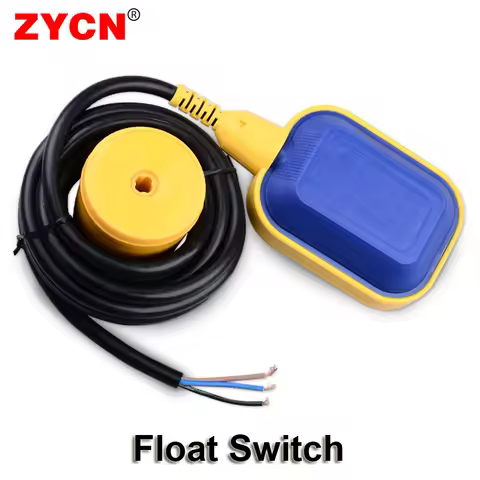 Wire Water Sensor Level 2M 3M 5M Float Switch Water Controller Level Liquid IP65 Fluid Contactor Cab