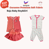 Baju  Baby Boy &amp; Girl Dress Eyelet Baby Cloth Baby Dres Baju Baby Boy Lubang2 Baby Pyjamas Sleepwear