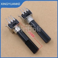 2PCS RV09 Type Single Vertical Potentiometer 3Pins B10K B20K B50K B100K A5K A10K A100K Adjustable Re