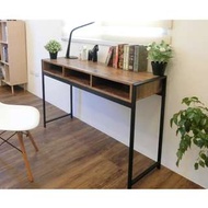 A~輕工業復古風鐵框126公分書桌/工作桌/電腦桌/辦公桌