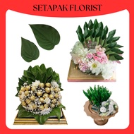 (50pcs) DAUN SIRIH Junjung Plastik Sireh Hantaran Pelamin Dulang Hiasan Siap Gubah Perkahwinan Gift 