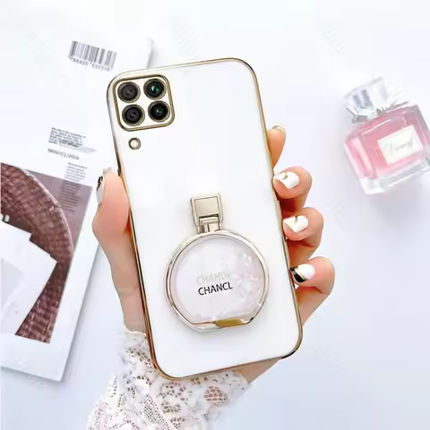 Quicksand Perfume Holder Phone Case On For Huawei P40 P20 P30 Lite P50 Pro P30lite Nova 6 Se 3E 4E 3